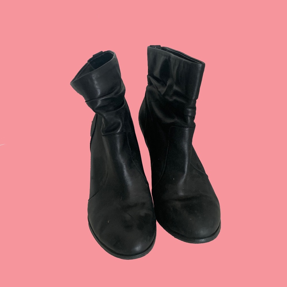 BCBG Black Ankle Boots